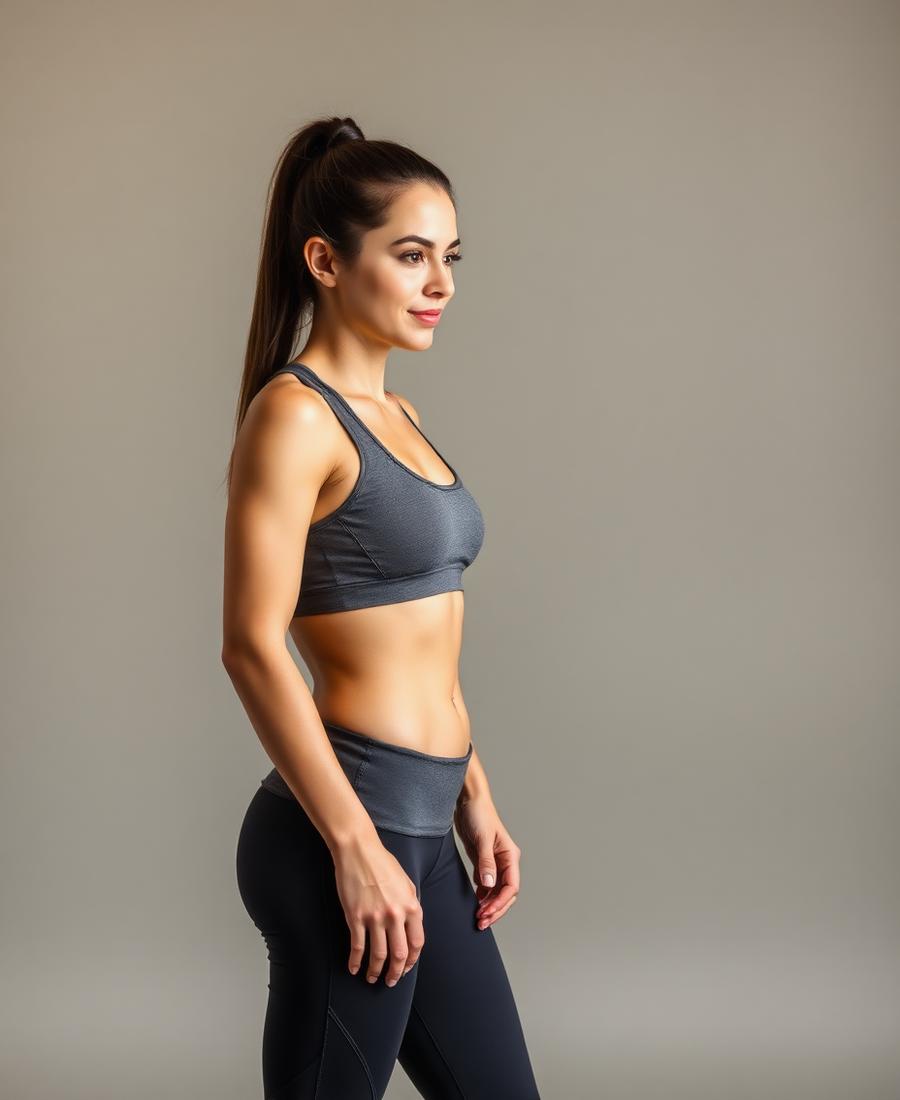Progress photo — Priya, 36, 6 months of coaching